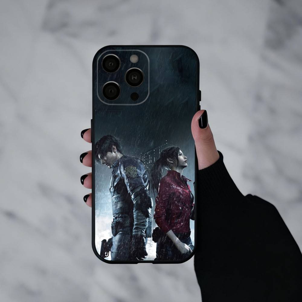 Game R-Resident-T E-Evils  Phone Case Silicone Soft For IPhone 17pro 16 15 14 13 12 11 X XR Plus Pro Max Plus