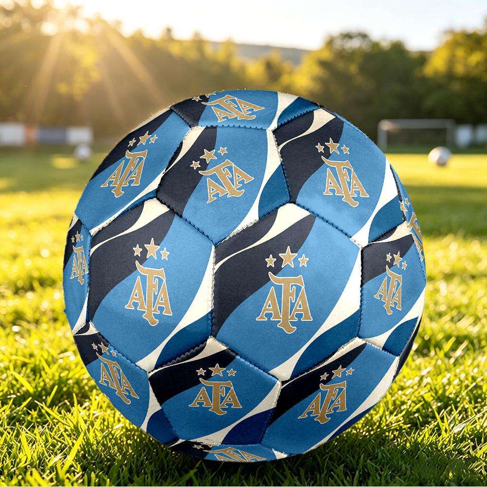 Pallone da Calcio Stampato Argentina Taglia 5 Resistente all'Usura Standard Pallone da Allenamento per Adulti Regalo per tifosi per Partite Sportive Indoor Outdoor