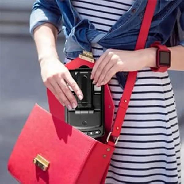 Cell Phone Stand with Bluetooth Speaker,Wireless Speaker with Anti-Slip Holder and Charging Station Compatible for Phone,Adjustable Angle and Height