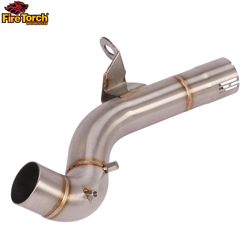 

For BMW F750GS F850GS F750 GS 2018 - 2021 Motorcycle Exhaust Modified Escape Stainless Steel Mid Pipe Connect Original Muffler Stainless Steel