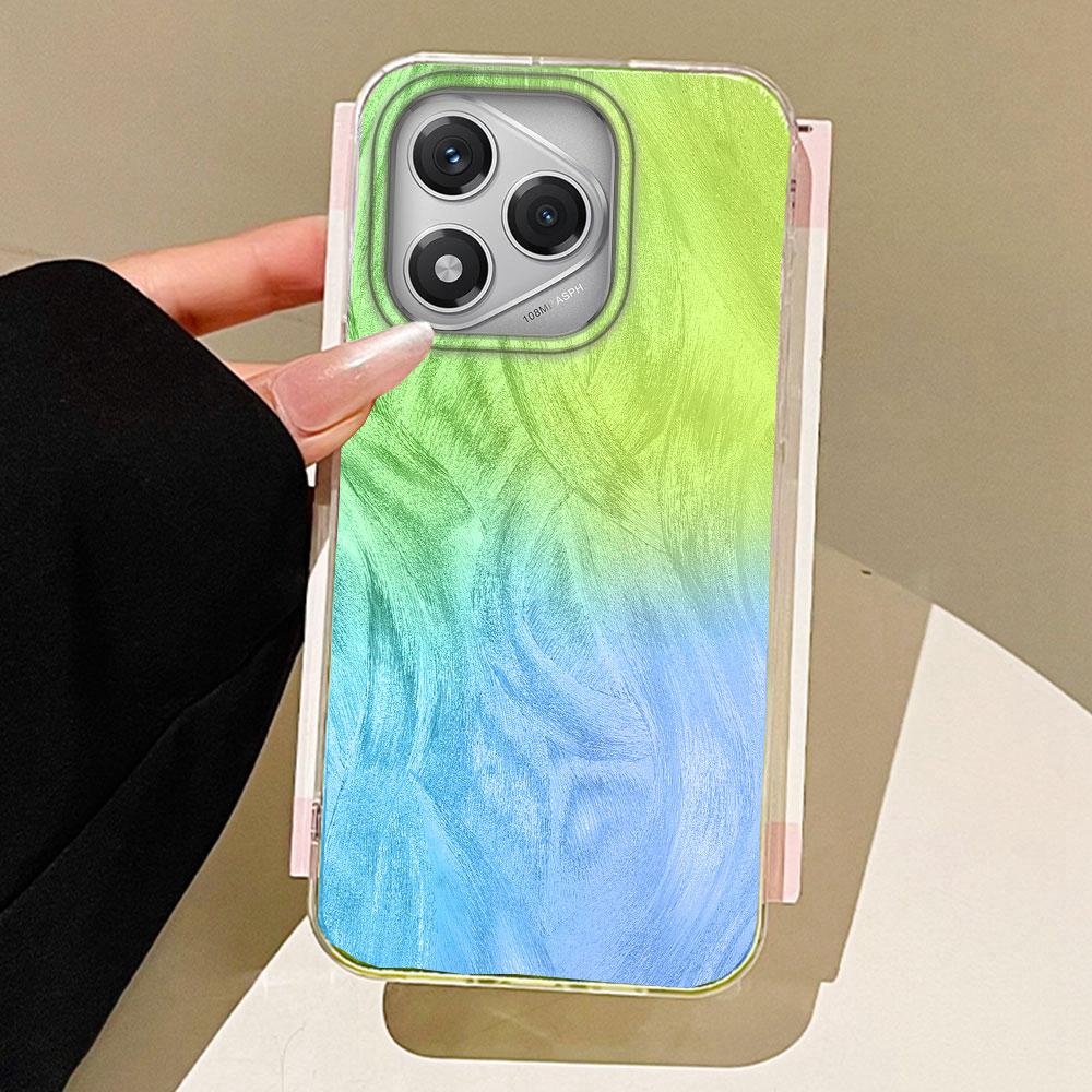 

Цветной чехол для телефона с круглыми точками для женщин и девушек для Honor 400 200 90 Smart Pro Magic7 6 5 70 Lite X9a X9c X8b X8a X8c X7c Honor X6b белый