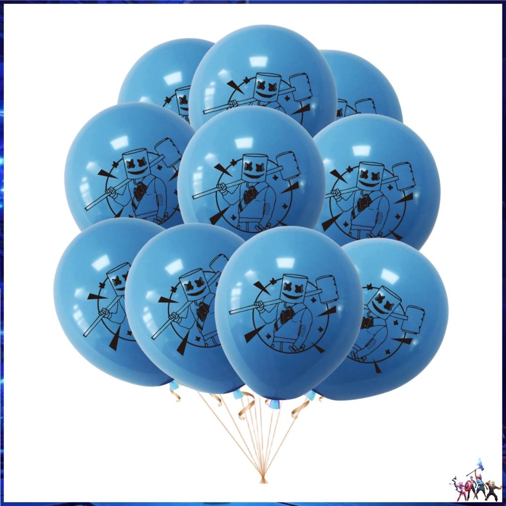 Fortnition Latex Balloons Happy Birthday Party Decoration Shooting Game Alpaca Balloon Globlo Baby Shower Boy DIY Party Supplies