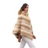 Women's European and American Winter Casual Fox Fur Shawl Coat