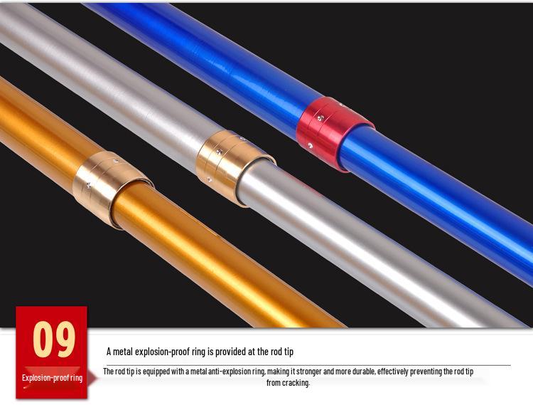 High Carbon Surf Fishing Rod, 3.6-5.4m, Strong & Durable for Spinning and Casting, Long Section Design
