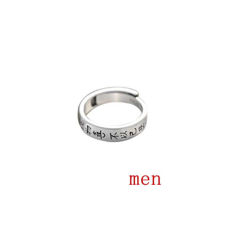 

Винтажное старое кантри-стиль с текстом, пара колец, кольцо для мужчин и женщин, пара колец на палец, женские аксессуары, регулируемые кольца