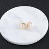 Gold Color Simulated Pearl For Women Hollow Round Accessories Jewelry Earring Sets Stud Earrings