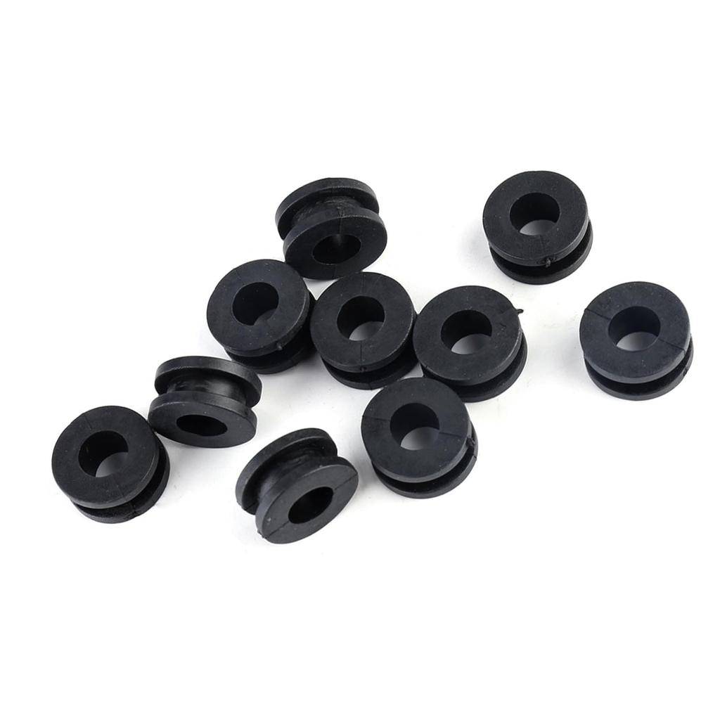 Motorcycle Rubber Grommets, High Precision Lightweight ABS 10