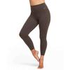 Nike Zenvy Series Solid Color Low-Intensity High-Waist Quick-Dry Slim Fit Cropped Sports Leggings Women Bottoms Brown DQ6016-237