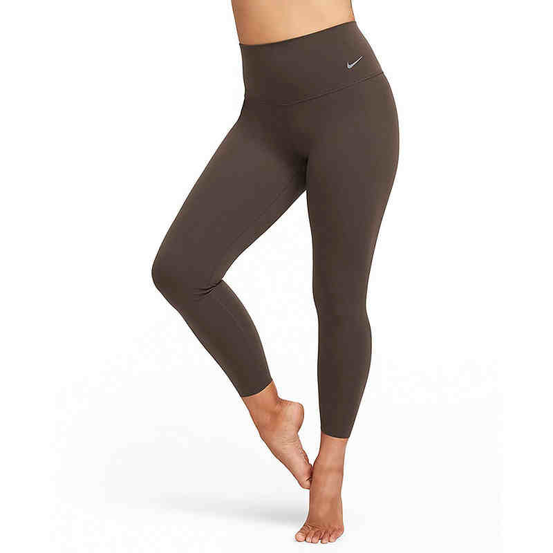 New Nike Zenvy Athletic Trousers Women's Brown DQ6016-237