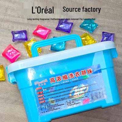 100-Piece Laundry Detergent Pods: Long-Lasting Fragrance, Softening, Stain Removal, 3-in-1 Concentrated Capsules