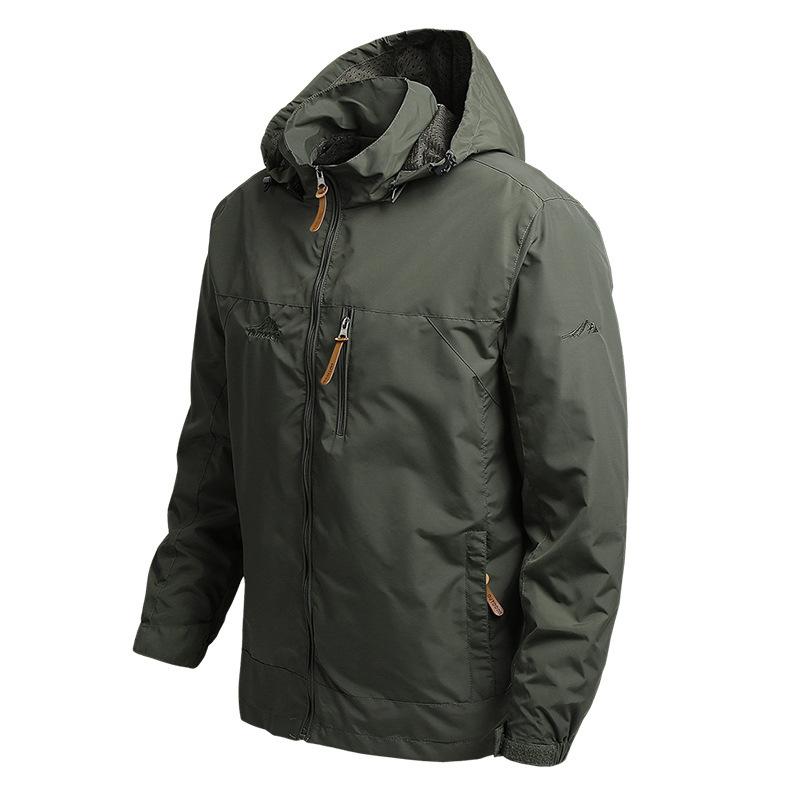 Mens Waterproof Soft Shell Jacket Tactical Hoodie Winter Warm Military Coats