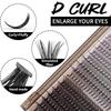 DIY Natural Dense Curly False Eyelash Set (10D-100D)