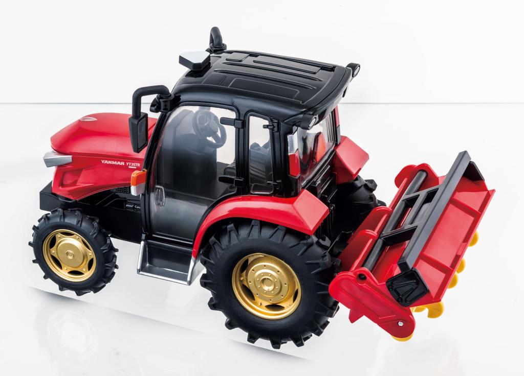 Yanmar YT3 Reibung YANMAR Alter 3 und Miniaturmodell Arbeitshobby Traktor, Traktor, Oben, Spielzeug, Fahrzeug, Innenraum,