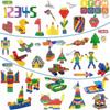 600-Piece Building Blocks Set - STEM Learning Playset for Preschool & Kindergarten Kids