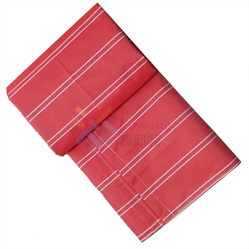 Tewango Orange +White Strip Blind Replacement Awning Top Sunshade Canvas Striped Polyester with UV Coating 10x8ft 350x250cm