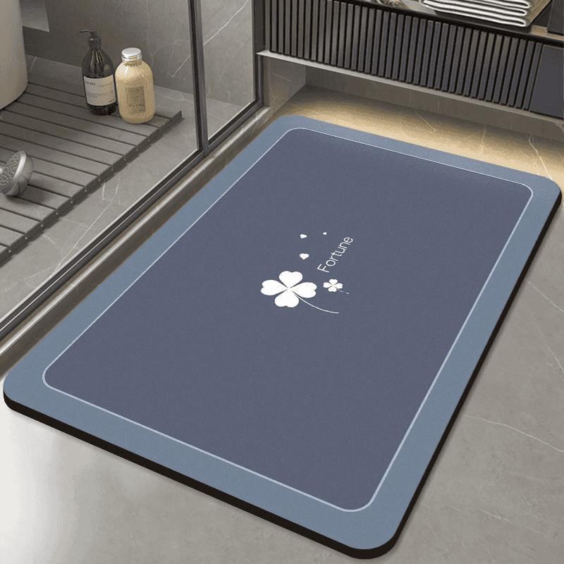 Diatom Mud Entry Door High-Grade Absorbent Pad Non-Slip Quick-Drying Foot Pad Bathroom Floor Mat Kitchen Absorbent Non-Slip Pad Quality 40X60cm 15.7X23.6in