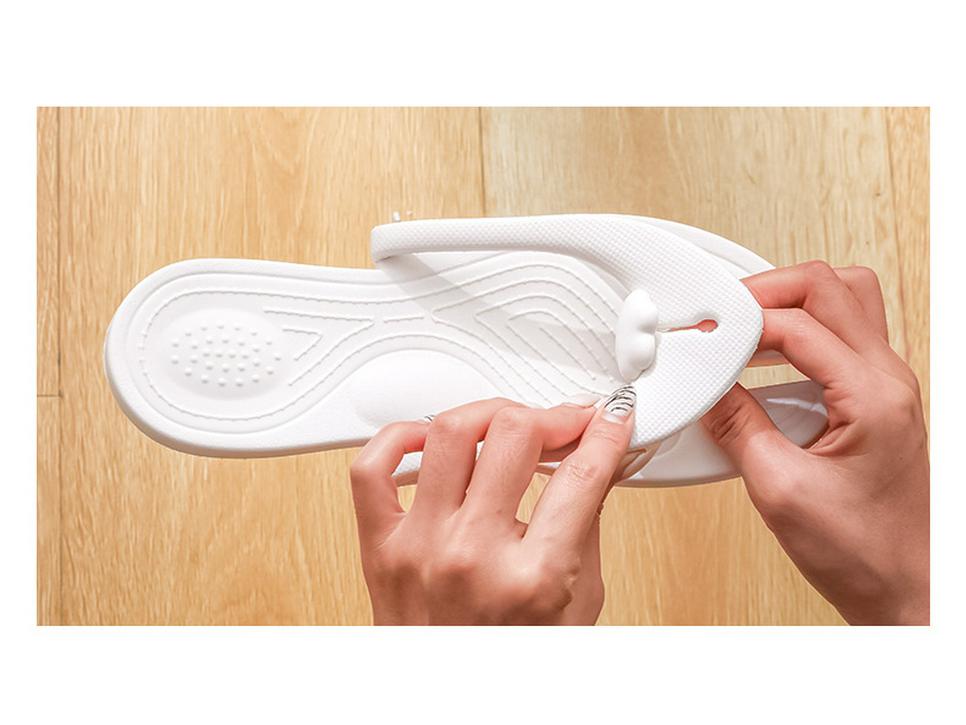 Foldable Women's Non-Slip Travel Flip Flops - Portable, Wear-Resistant, Soft Sole for Outdoor Fashion