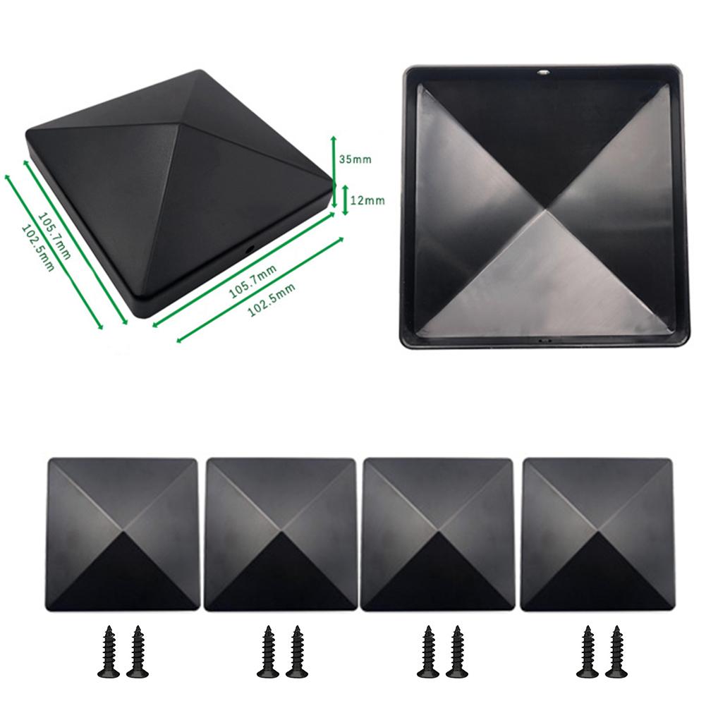 4 Inch Plastic Fence Post Cap Post Cap To Protect Outdoor Wooden Fence Garden Accessories For Protecting Fence Poles