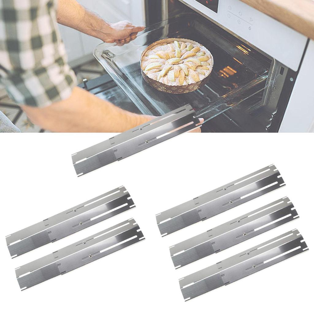 Grill Heat Plates Shield Extends from 11.75" up to 21" or 18.8" Replacement Parts Heat Deflector Stainless Iron Heat Tent