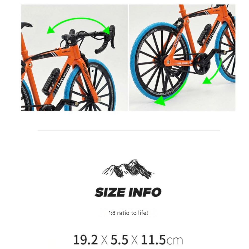 Ringbits Bicycle Model Miniature Diecast Interior Object BM06