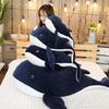 Cute Dream Giant size big Whale Plush Toy Whale Stuffed Doll Soft Short Plush Sleeping Pillow Xmas Gift For Kid Children
