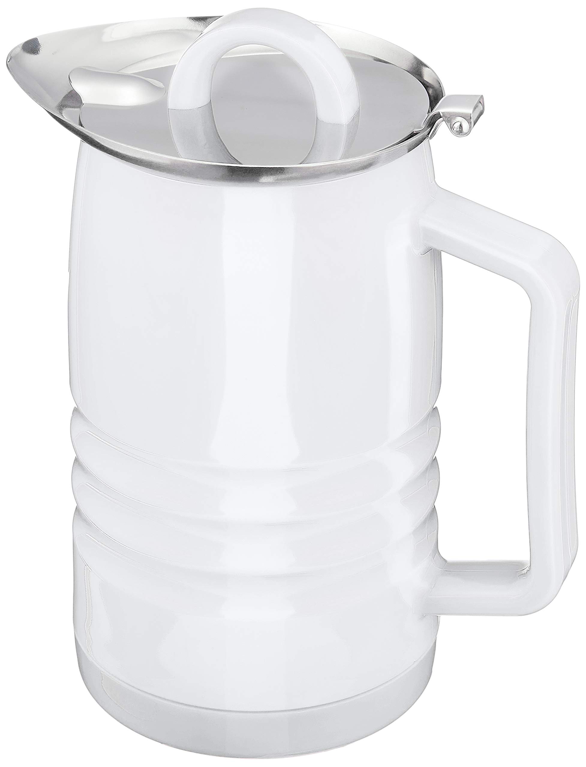 

Endo Shoji Коммерческий термопот Крышка и контейнер из нержавеющей стали, пластиковая часть из полипропилена Сделано в Японии POY01751B 0,75 л сталь 18-8,