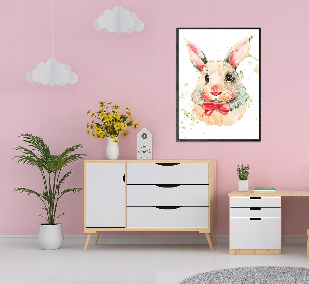 Picture poster In a frame A4 cm Rabbit PD223