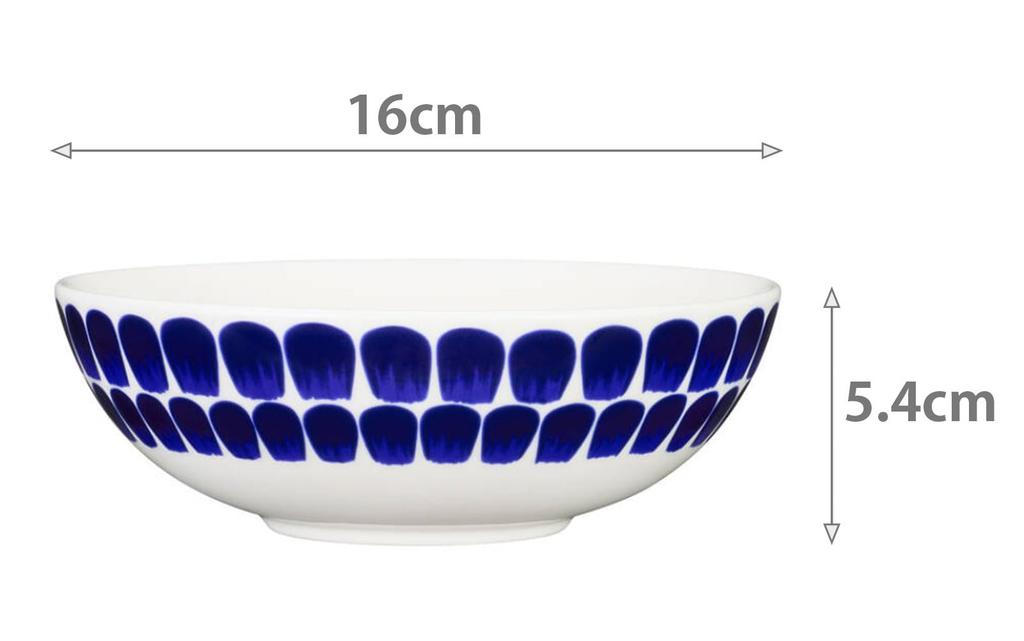 [Officially Imported] Arabia 24h Tuokio Bowl/Plate, 16cm, 1073644