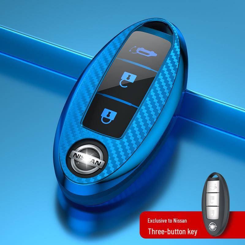 

Custom High-End Protective Car Key Covers for Nissan Bluebird, Teana, Murano - Stylish Full-Coverage Design for Men and Women.