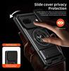Slide Camera Cover for Google Pixel 7 Case With Built-in Ring Stand and Folding Stand