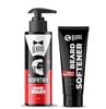 Beard Softener 50g with GodFather Beard Wash 100ml Pack of 2 – Beard Conditioner Cream and Shampoo for Men Grooming