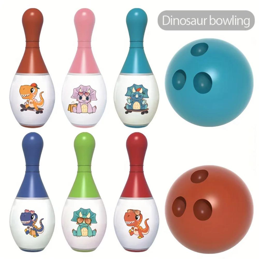 Children Digital Cognitive Montessori Bowling Ball Toys Kindergarten Indoor Leisure Sports Parent-child Interaction Toddler Toys