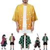 Hochwertige Atmungsaktive Anime Demon Slayer Kimetsu No Yaiba Kamado Nezuko Cosplay Lockerer Haori Mantel Oberteile