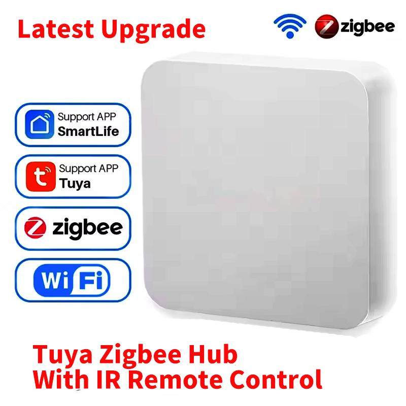 Tuya Zigbee 3.0 Gateway Hub Smart Home Wireless Bridge Smart Life APP Remote Control Automation Device Works with Alexa Google