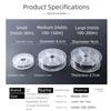 Transparent Plastic Floss Bobbins Flat Thread Spools New Empty Spools  Crafting
