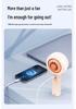 2026 High-Speed Rechargeable Mini Portable Fan with Powerful Wind