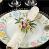 Easter Bunny Napkin Ring Foam Easter Egg Holiday Decor Napkin Holder Artificial  Napkin Ring