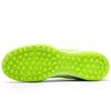 Men's High Elastic Socks Football Boots Rubber Soft Sole Short-nailed Artificial Turf Leather Teenagers Kids Football Shoes
