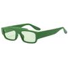 Sunglasses European and American new small frame square sunscreen sunglasses concave stylish personalized granular glasses