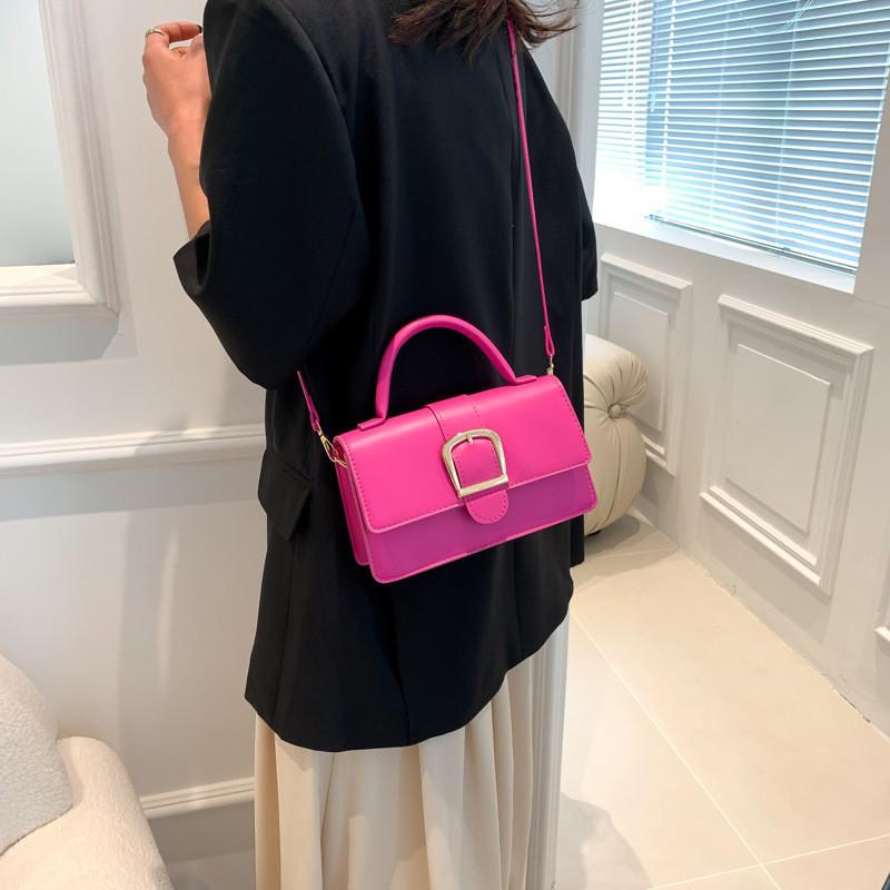 Stylish Trendy Crossbody Bag Small Square Bag 2023 Summer New Womens Simple Casual Shoulder Bag
