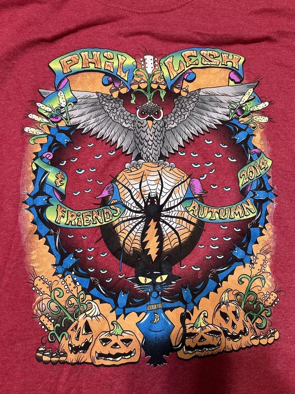 Phil Lesh  Friends Halloween Tour 2024 Concert S to 5XL T-shirt FREE SHIPPING XXL