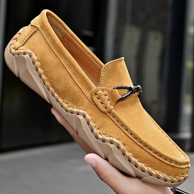 Loafers Shoes Men 2025 Spring Clasicc Comfy Man Flat Moccasin Fashion Shoes Men Slip On Boat Shoes For Men Casual Shoes