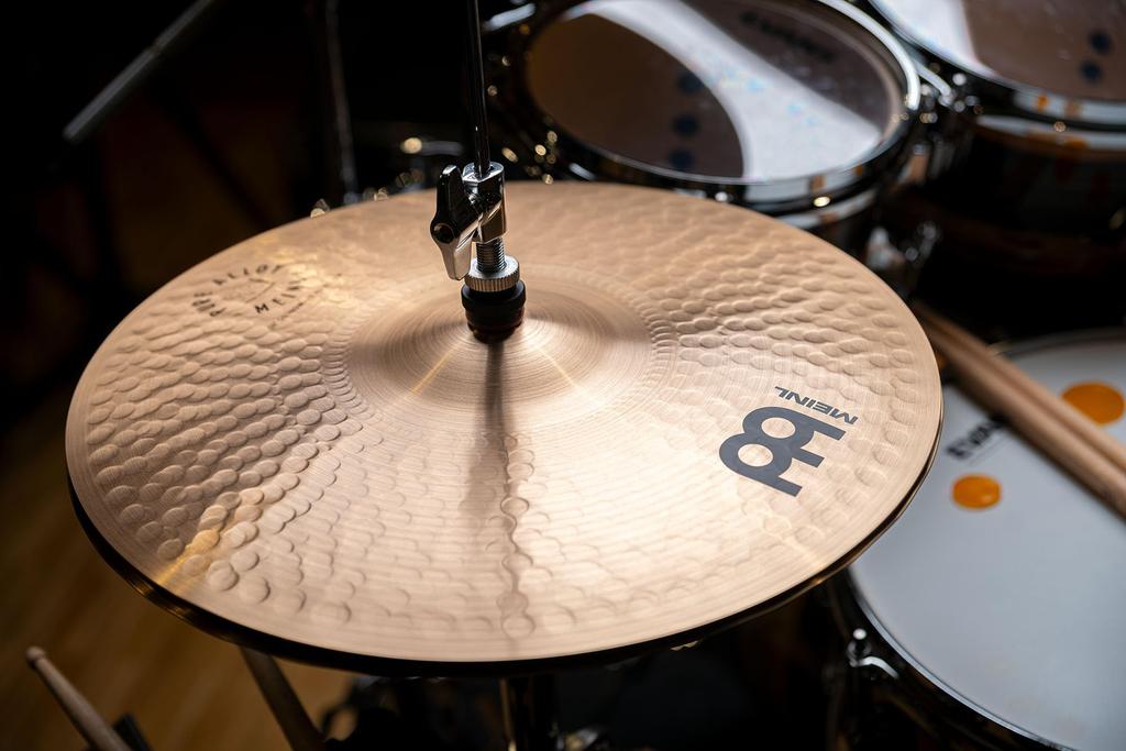 MEINL Cymbals Pure Alloy Series Cymbals Soundwave Hihat PA15SWH Hi-hat 15" []