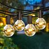 Led String Lights Outdoor Waterproof European American Voltage For Festive Decor