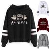 Fashion Casual Long Sleeved Letter Printing Loose Pullover With Rope Hoodie
