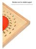 Montessori Math Fraction Puzzle Board for Early Education Kids