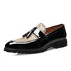 Men‘s Luxury Sequins Tassels Loafers Moccasins Mens Wedding Party Nightclub Fashion Leather Casual Shoes Men Outdoor Flats New