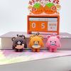 Keychain Eggie Party Pendant Bear Figure Keyring Bag Decoration Kid Gift Unisex