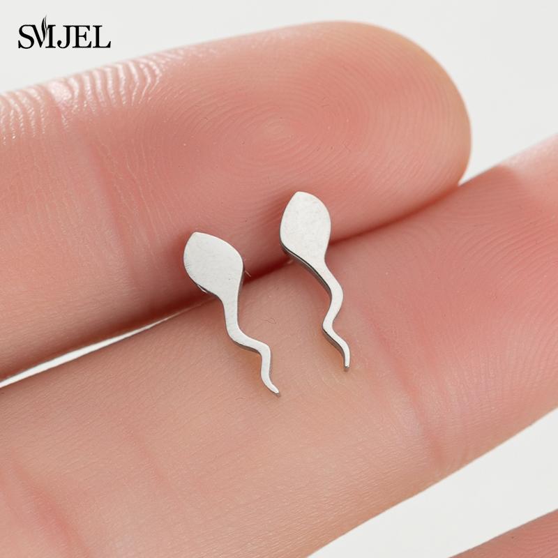 Fashion Genshin Impact Earring Stainless Steel Hydro Dendro Anemo Electro Cryo Pirate Earrings For Women Cosplay Ear StJewelry