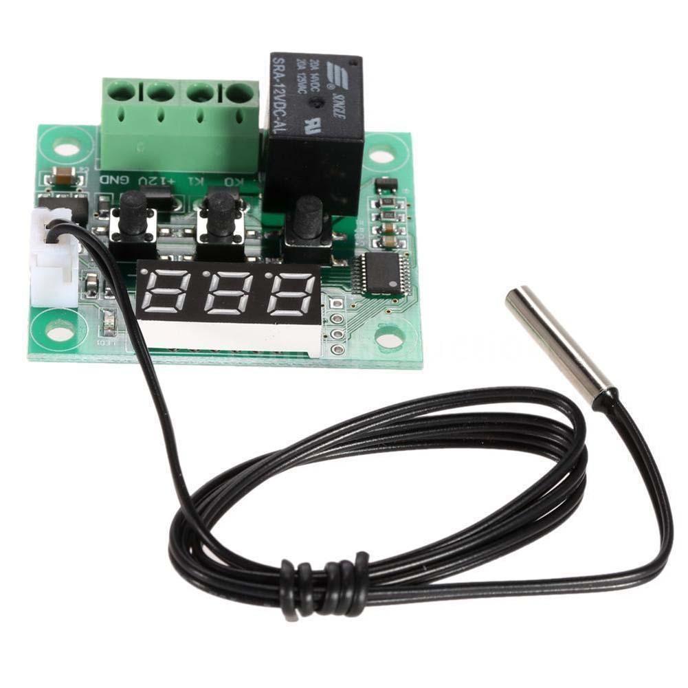 New 12V 50-110 Degree DIGITAL THERMOSTAT CONTROLLER Temperature Control Switch